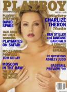 Charlize Theron nude in Playboy, May 1999