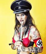Nazi, Inked and Bad Girl