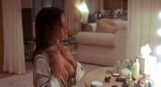 Rhona Mitra shows tits in Hollow Man