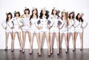 Girls' Generation, also known as SNSD