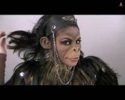 Glamorous ape woman (video source in comments)