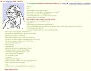 This seemed like it would fit in here. Actual NSFW text. X-Post from /r/4Chan