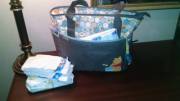 My mommy/wife got me a new diaper bag...