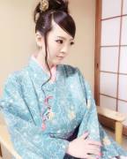 Pretty in a kimono