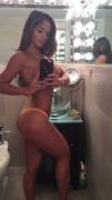 Michelle Lewin bikini selfies
