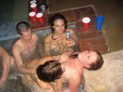 Hot tub party