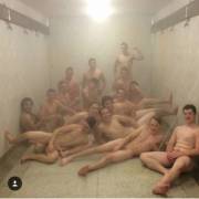 Hockey Team Shower