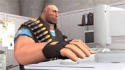 Ridiculously relevant approval from Heavy [x-post /r/tf2]