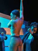 Lady Gaga's Ass in Milan