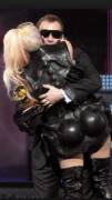 Lady Gaga's ass sticking out