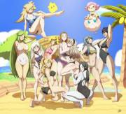 All Smash 4 Girls having a nice beach day [onichan-xd]