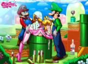 Mario and Luigi 2v1 Peach [Tekuho]