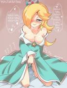 Rosalina is thinking about Peach-san. [Unknown Artist]