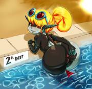 Midna "loses" her swimsuit [Thecon]