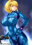 You can never have too much Samus and her skin-tight bodysuit