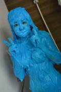 xpost WTF - She blue herself