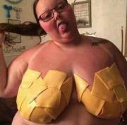 cheese bra, x-post from /r/funny