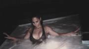 Olivia Munn in a hot tub