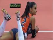 Winifer Fernandez, Dominican Volleyball player......dear god