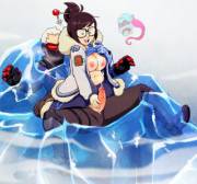 Looks like Mei's ice powers are useful after all! (Overwatch)