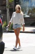 Charlotte McKinney - out for a stroll