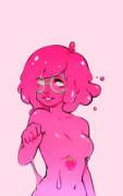 Cute pink slime from Monstergf on Tumblr