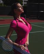 On the court (XPost from r/AlinaLewis)