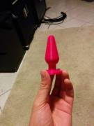 3d printed buttplug. PM me for source code / model.
