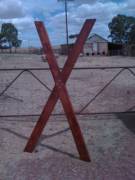 My home made St Andrews cross