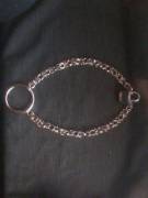 My first slave collar from scratch. Chain mail! 10 dollars and a welded ring I had laying around.