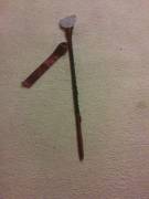 Riding crop/tickler I made today - pm me for details