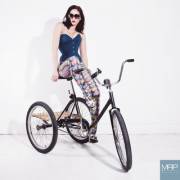 Girl with trike.