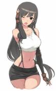 adorbs Tifa with the wink 