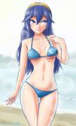 Lucina in a swim suit, nnngh