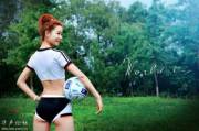 Chinese Football Girls