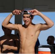 Cute guy showing his pits