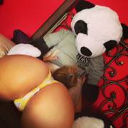 Alexis Texas And Her Bear