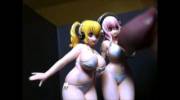 Sonico &amp; Pochaco Share a Load (GIF included)