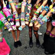 Showing off their Kandi
