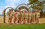 Group Nude Wedding at Hedonism