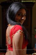 Mounika in a red sari [Album]