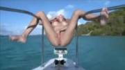 Masturbating on a yacht
