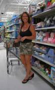 Even while shopping at Walmart, mom always looks her best