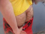 Cheeky surf shorts otter