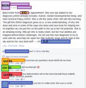 Munchausen by proxy? Mother posts about her kid's "medical problems".