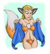 Must Be Monday - woman to werefox [Mid-TF] by OmnislashMaster