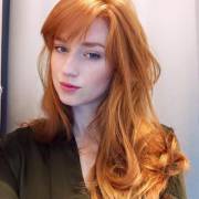 Alina Kovalenko's tumbling red curls [SHOTD]