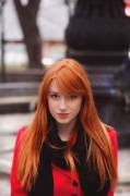 Alina Kovalenko SHOTD - Since all we've seen is curly hair on her, here's some straight hair.