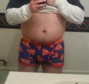 (M)aybe I shouldn't browser Reddit while I'm at work. At least my underpants are super.
