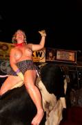 bull riding milf